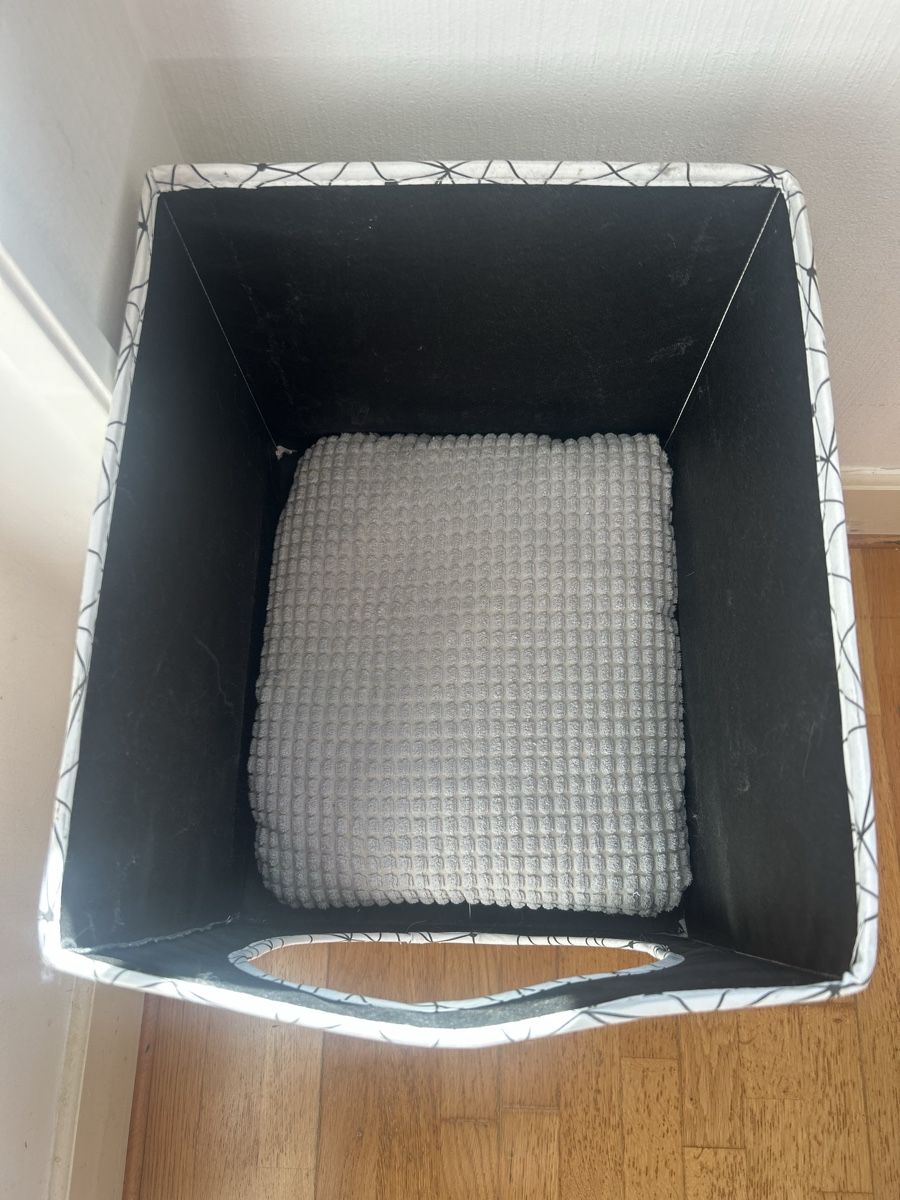 Cucce & Letti: Bac de rangement décoratif avec coussin intégré pour chats – Usato da St-Prex venduto da mar_f6t6 3
