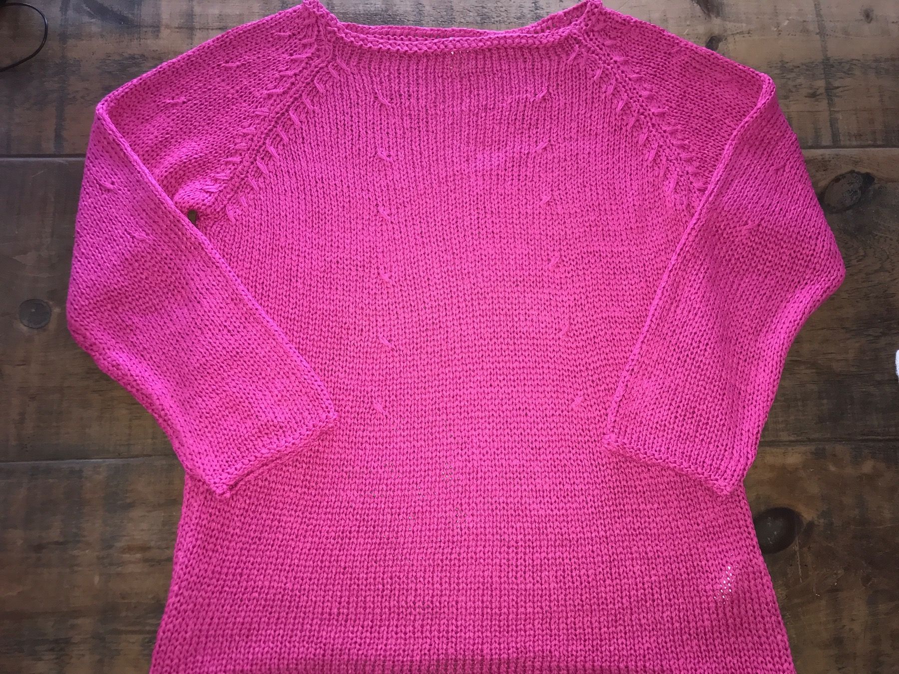 Maglioni & Felpe: Sommer Strick Pullover Duo oversize – Usato da Eschikofen venduto da isabella2401