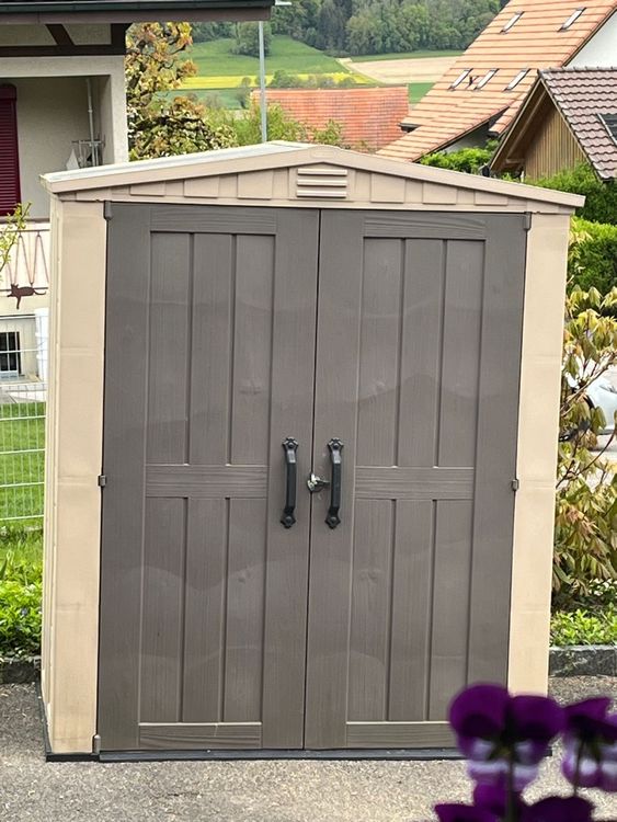 Kunststoff Gartenhaus Kaufen auf Ricardo