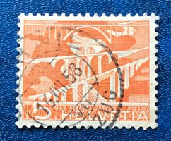 Nr.298 mit Stempel Strassenbrücken  1949  