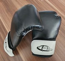 Boxhandschuhe Tecake Schwarz/Weiss Grösse M Fabrikneu