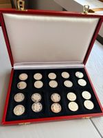 Helvetia Schweizerkreuz-Kantonswappen CH -Silber 999.9/1000