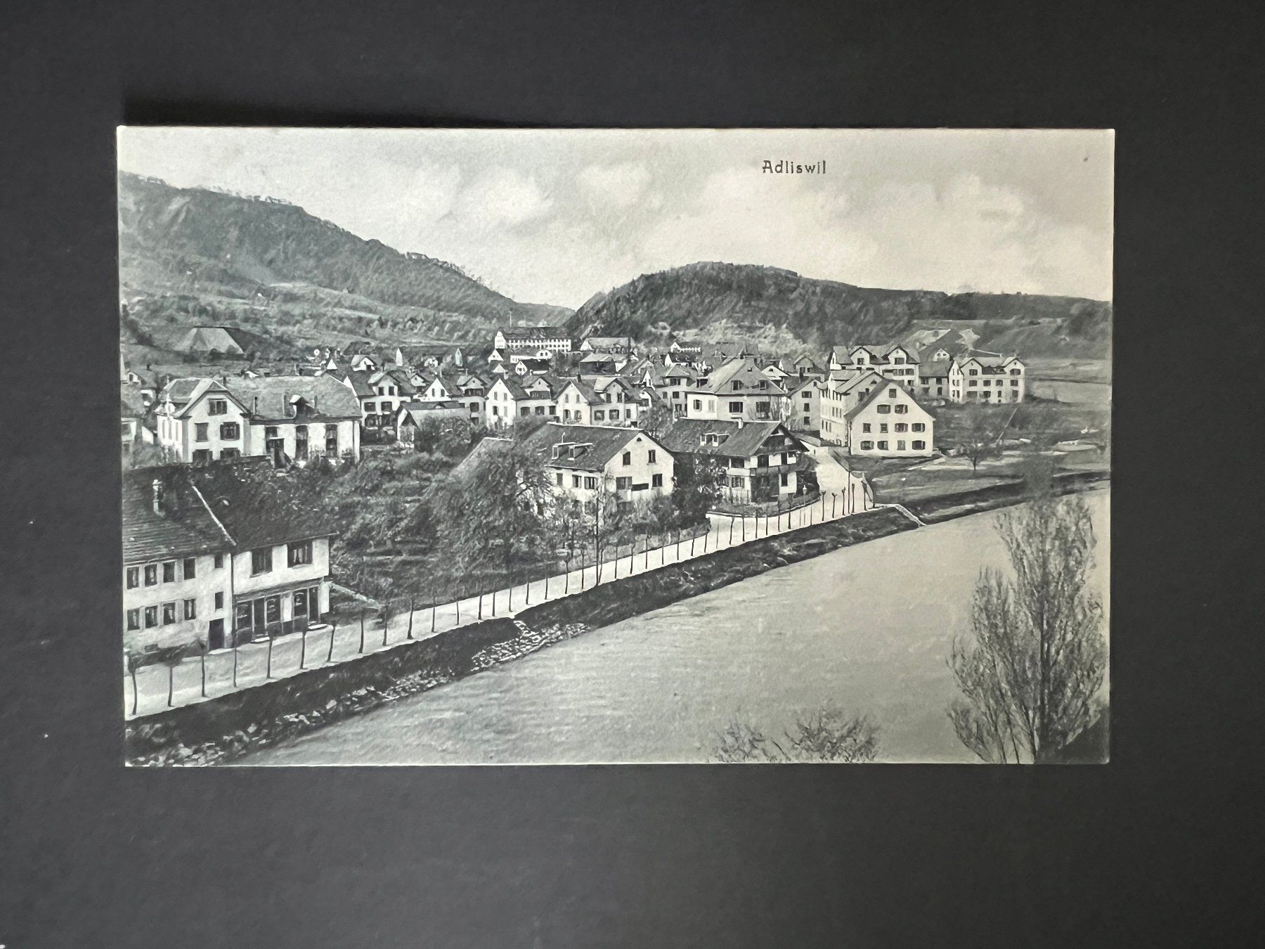 Cartoline postali: Postkarte Adliswil 1908  (V613) – Usato da Hinwil venduto da Sidi4