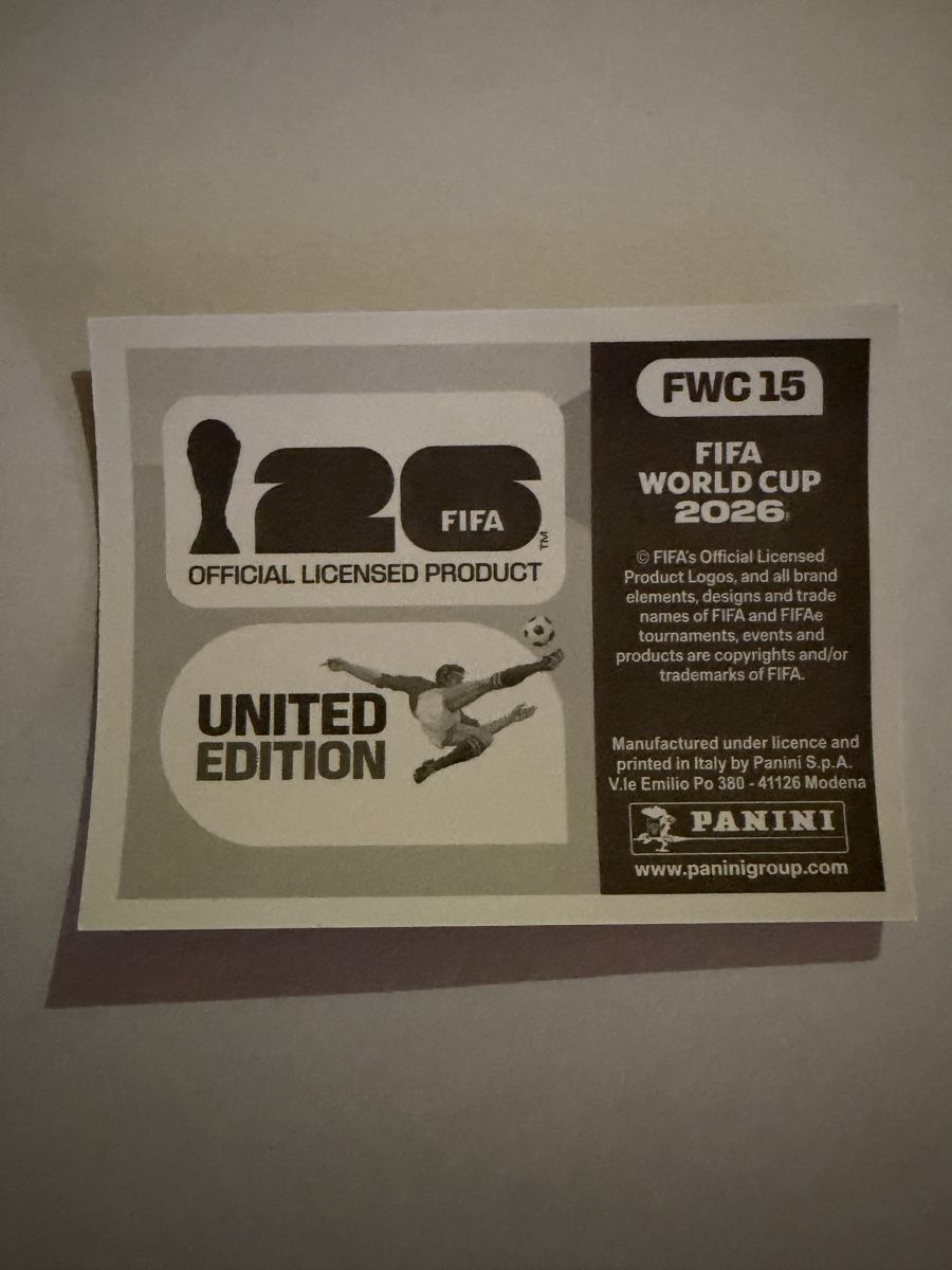 Panini Cartes à collectionner: Panini WM2026 FWC 15 – Neuf (Voir description) à Wichtrach par giu_tjw2 1