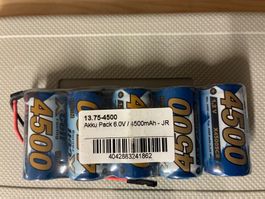 Xcell Racing Akku Pack 6.0V 4500mAh JR neu
