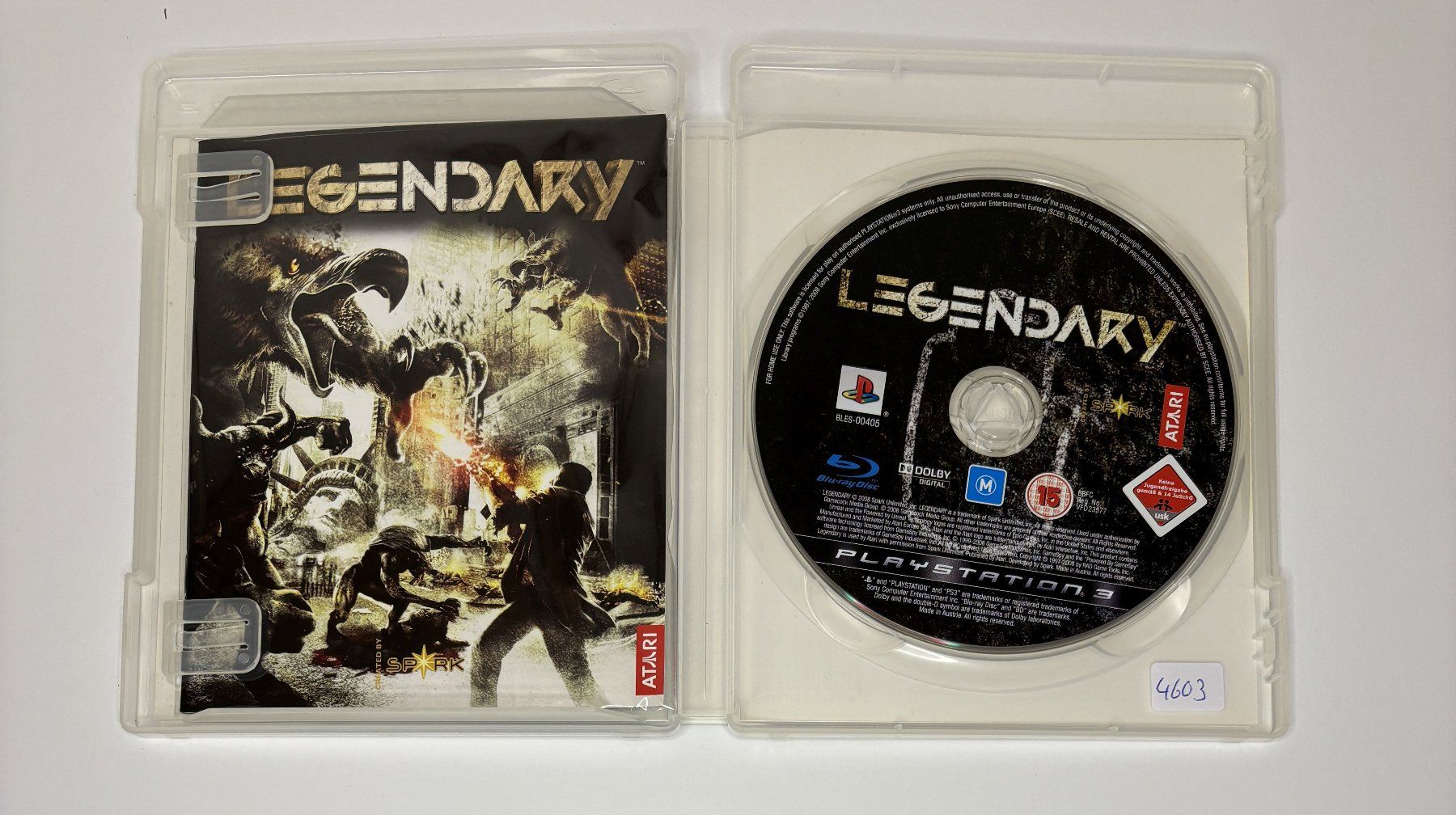 Giochi: PS3 - Legendary – Usato da Allschwil venduto da Bullach 1