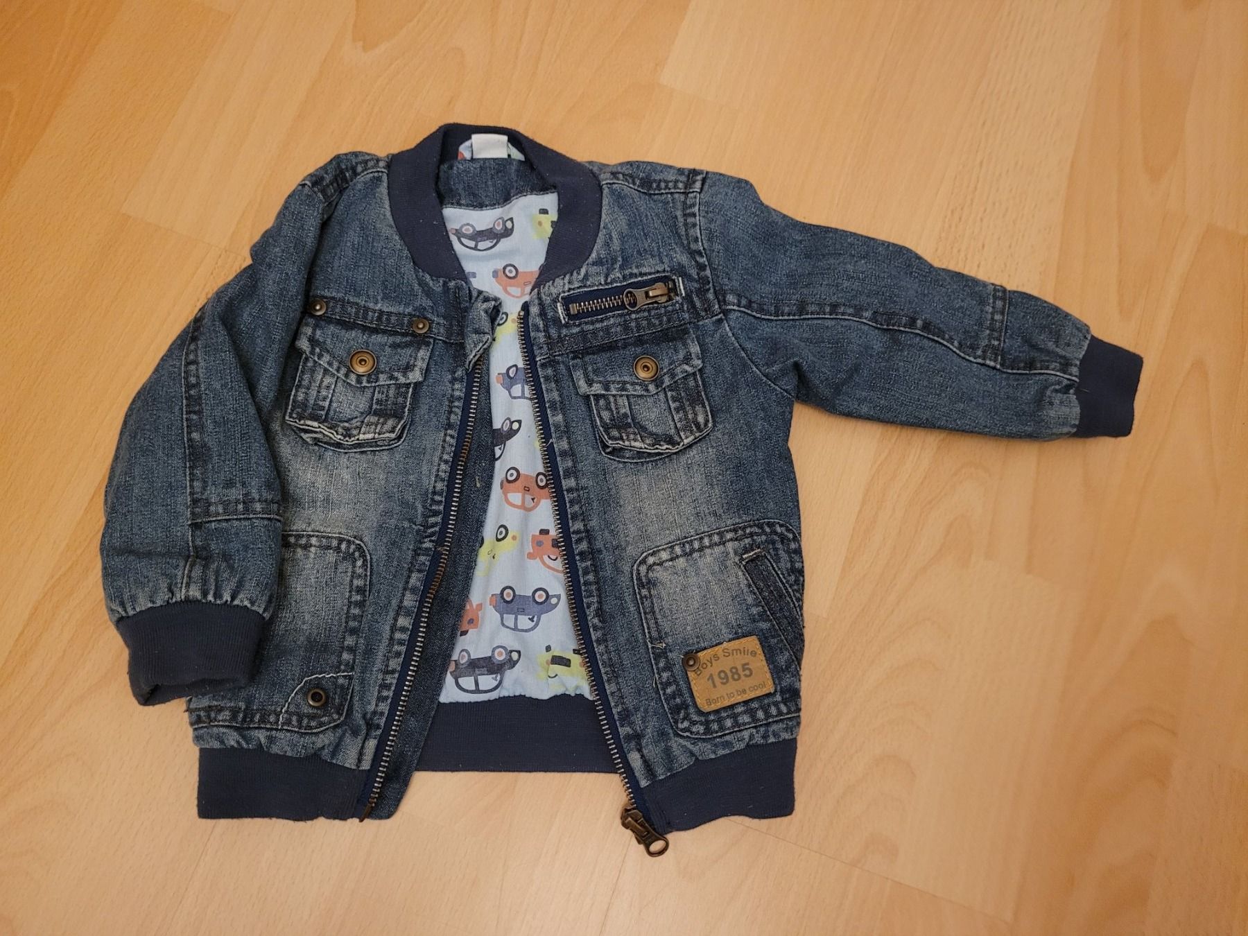 Giacche & Cappotti: Jeans Jacke gr. 80 – Usato da Inwil venduto da Flower2325