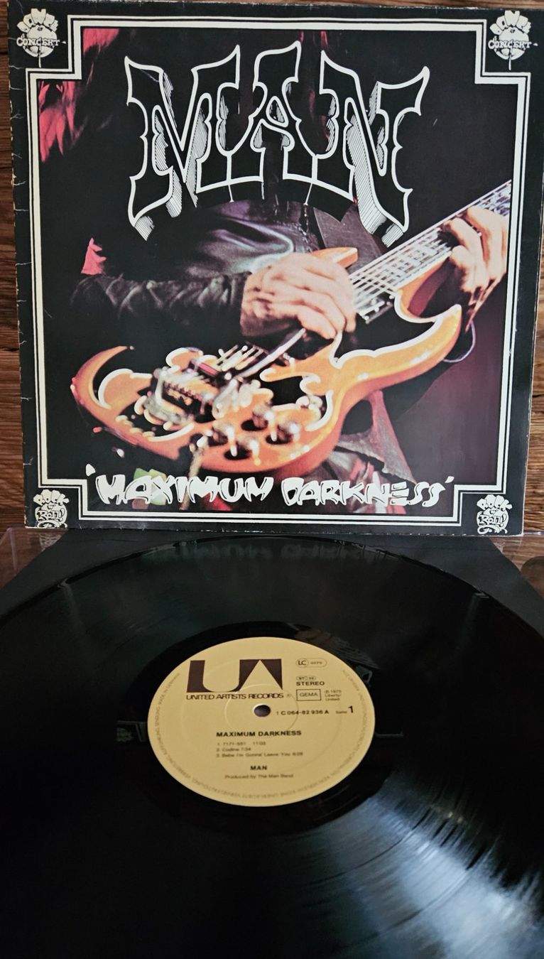 Dischi in vinile: Vinyl Schallplatte  Man Maximum  Darkness 1980 – Usato da Bertschikon Gossau venduto da simla09