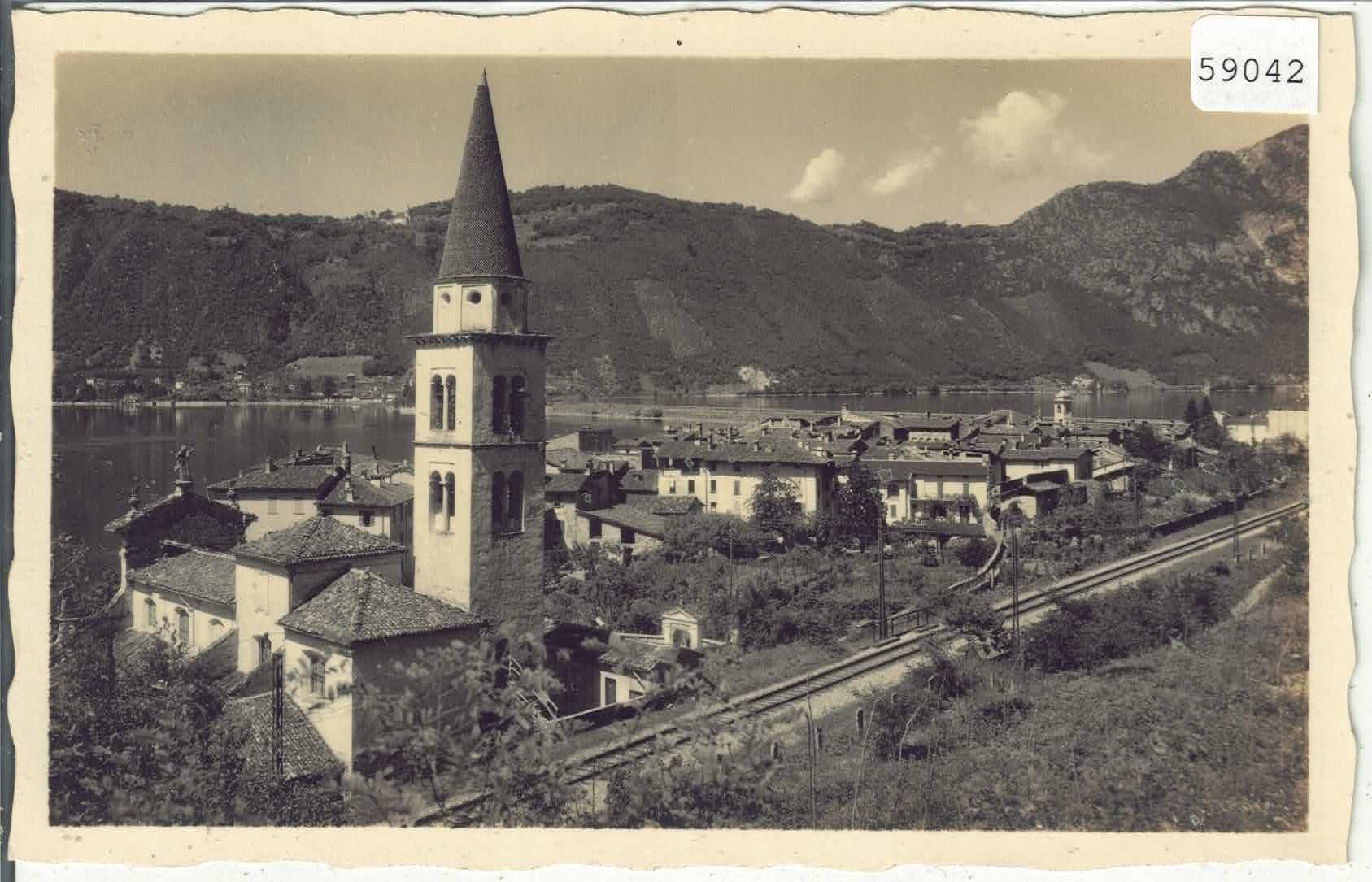Cartoline postali: Bissone - Lago di Lugano – Usato da Ettingen venduto da Kartenplanet