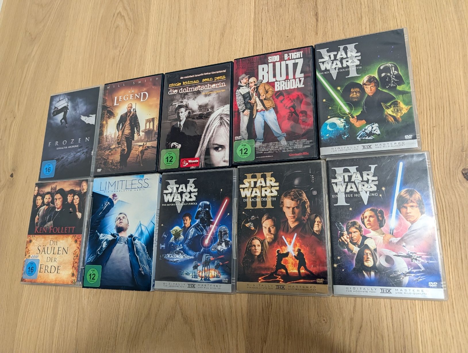 Tous les DVDs: DVD Sammlung (über 60 Stück) diverse Klassiker – D'occasion à Wolfenschiessen par SJ-CH 5