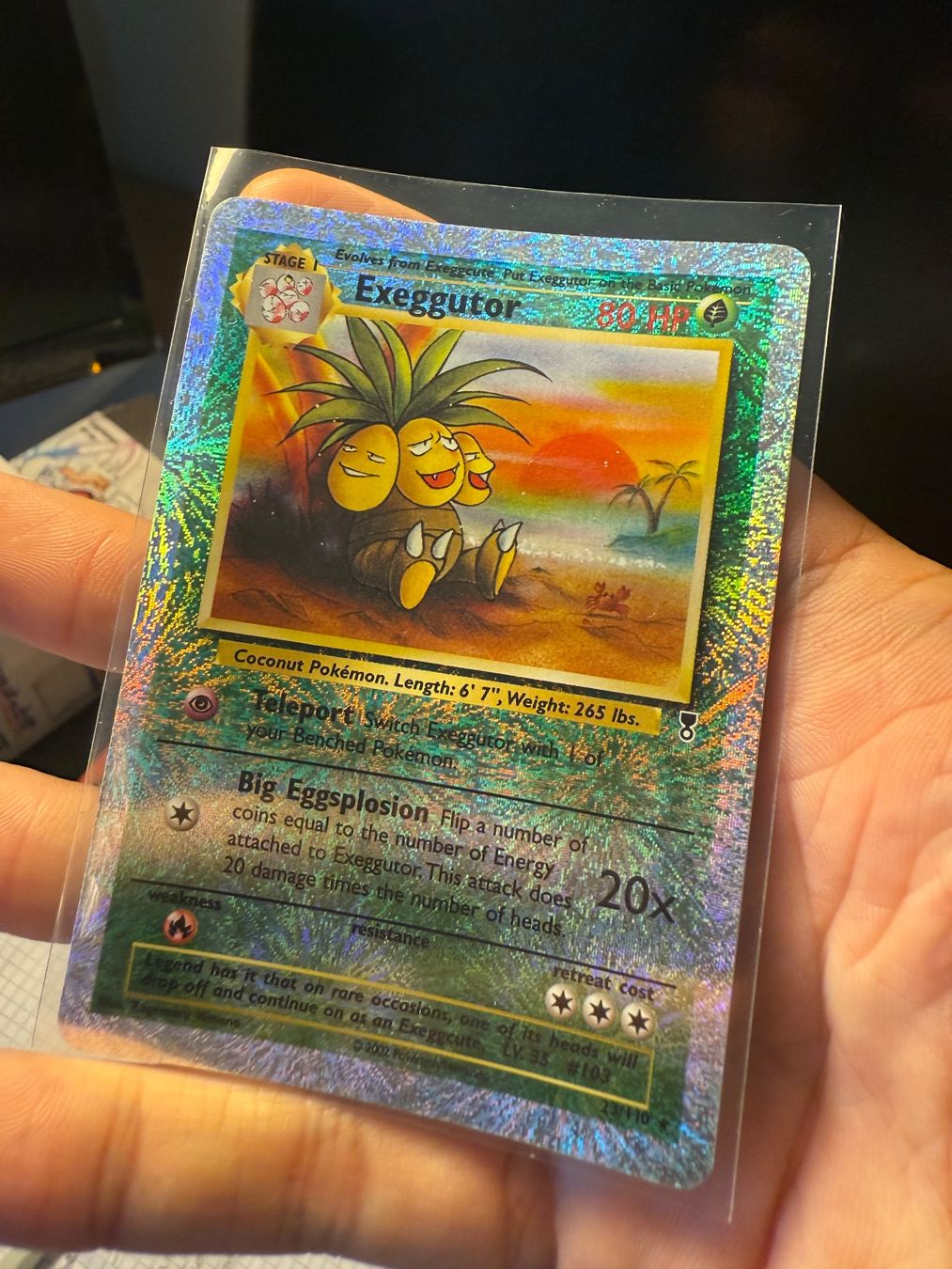 Pokémon Carte collezionabili: Pokemon Exeggutor Legendary Collection – Usato da Zürich venduto da mic_qnt9