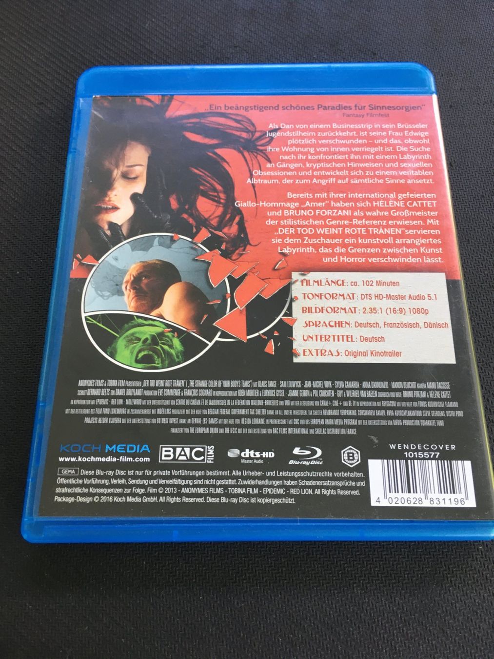 Tutti i DVDs: Der Tod weint rote Tränen [Blu-ray] – Usato da St.Gallen venduto da MedienJoe 1