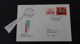 BIVIO/GR Letzttag PLZ 7457 Werbestempel !!  4.6.84   94