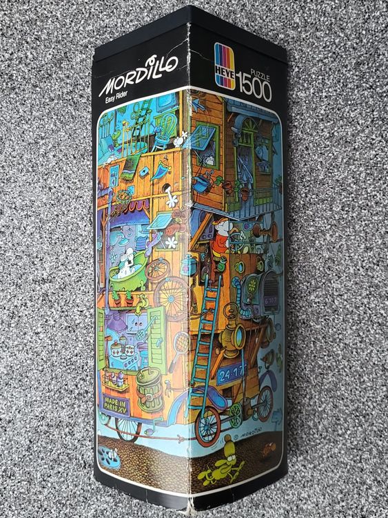 Famous Puzzles Throughout History Heye All-Time Legends 1500 Piece Puzzle In A Triangular Box (30024 10 Hardest Puzzles Ever