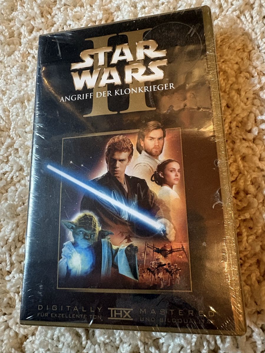 Tutti i VHS: VHS star wars originalverpackt – Nuovo e nell'imballaggio originale da Herzogenbuchsee venduto da warrior77