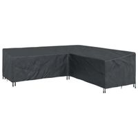 Gartenmöbelabdeckung 255 x 255 x 80 cm 600D Oxford Stoff