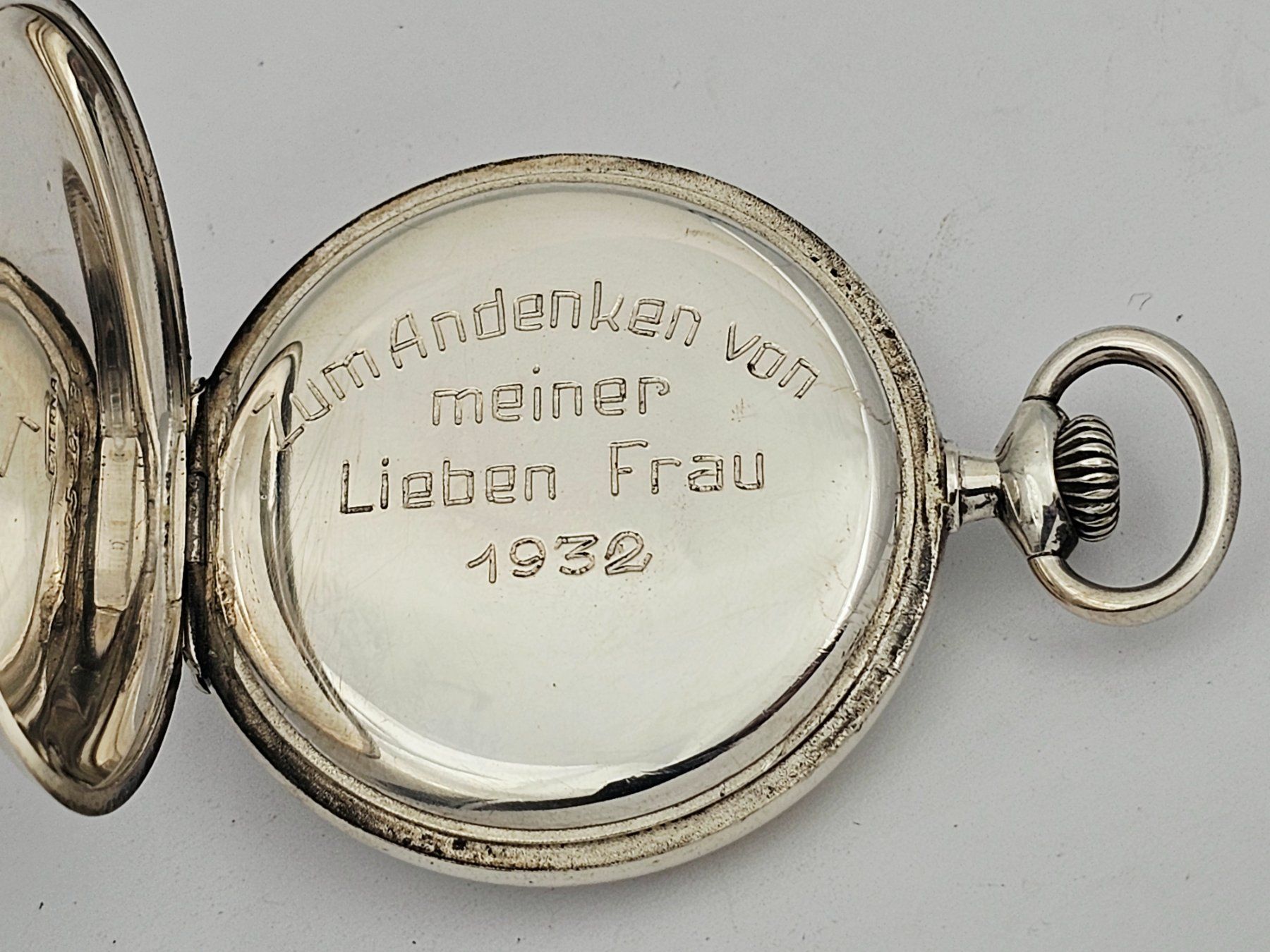 Eterna Orologi: Eterna Taschenuhr Silber 935 – Usato da Bassersdorf venduto da AnkerWatch 4
