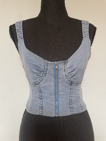 Boho Jeansbustier