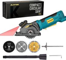 Aleapow Mini Handkreissäge (580W, 4000RPM, Laser)