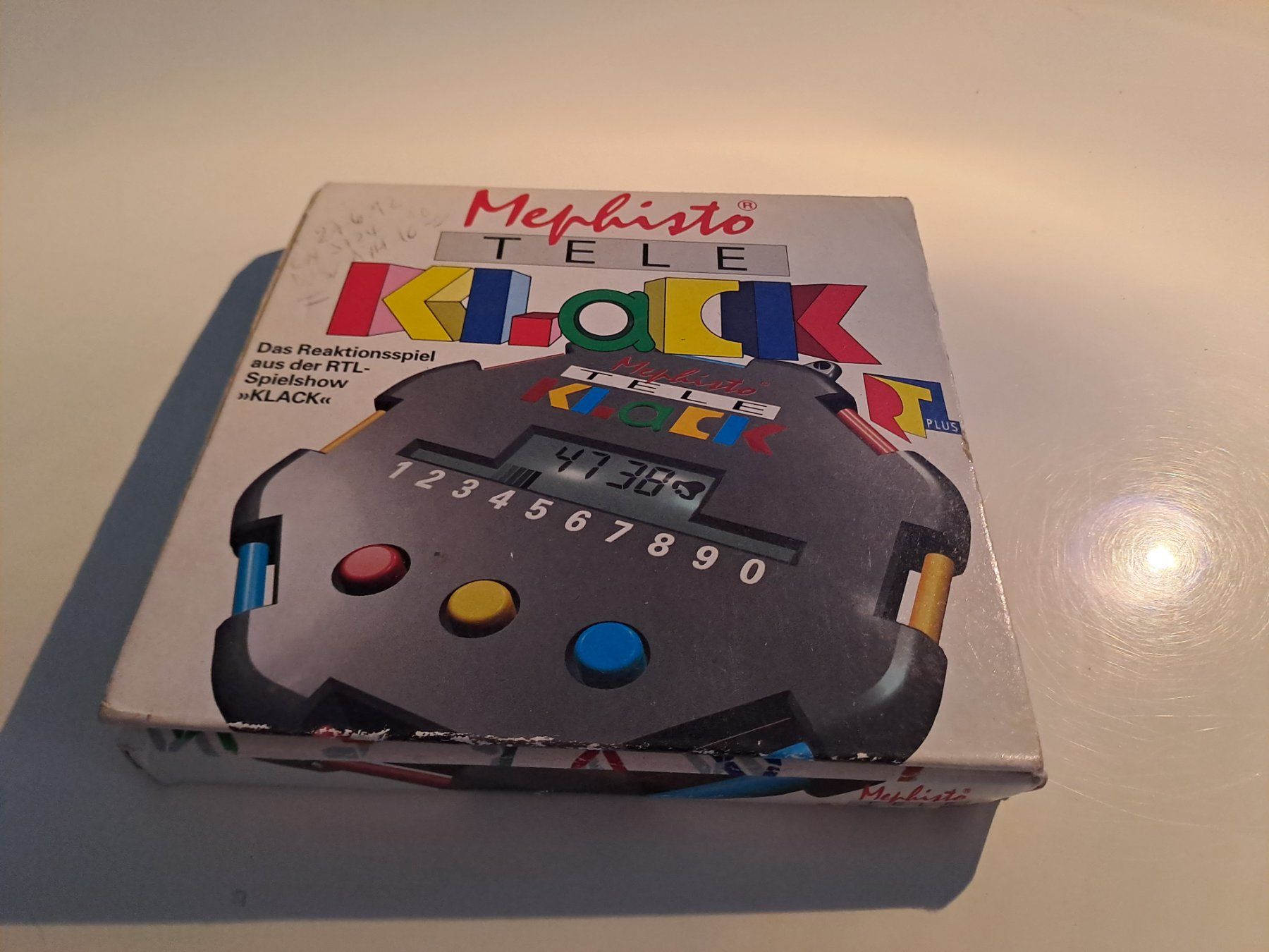 Console: Mephisto Tele Klack RTL Plus Spiel Konsole LCD – Usato da Aarau venduto da Kaesekuchen2000 5