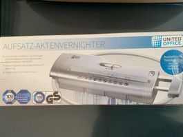 Neuwertiger Aktenvernichter United Office
