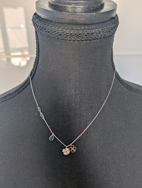 Swarovski Kleeblatt Kette