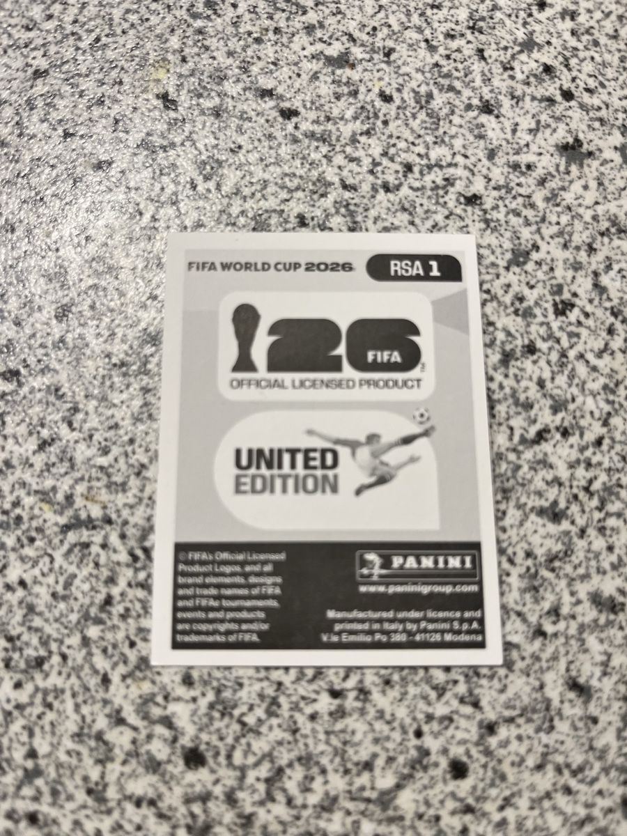 Panini Carte collezionabili: Panini RSA 1 – Nuovo (secondo la descrizione) da Alle venduto da mar_yl9x 1