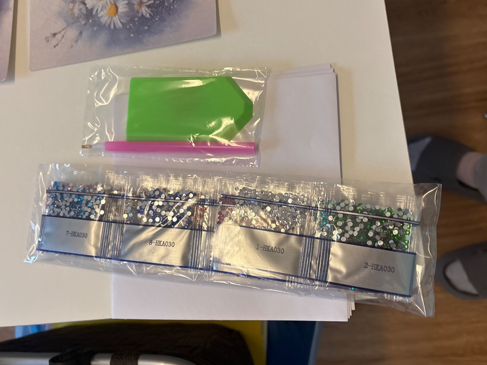 Kit bricolage: Diamond Paiting Karten New Year – Nuovo (secondo la descrizione) da Amriswil venduto da SCHLOSSGEISTLI 3