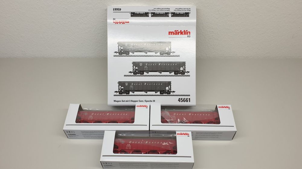 Märklin 45661 Set mit 3 Hopper Cars (Neu (gemäss Beschreibung)) in ...