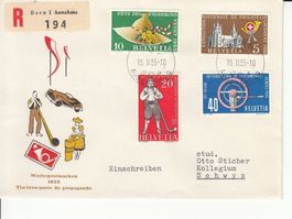 SBK 320 - 323 FDC d ll