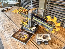 LEGO 42055 Schauffelradbagger zusammengebaut