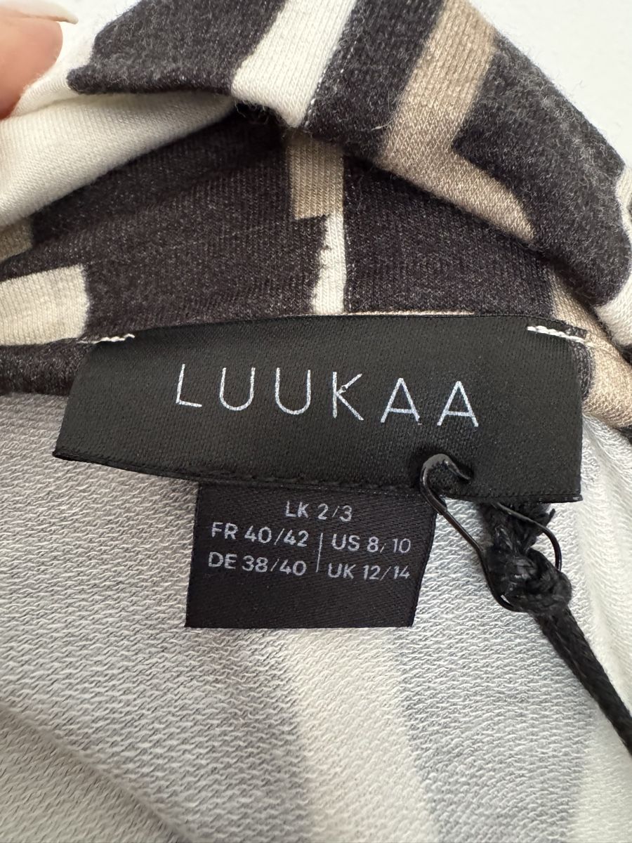 Luukaa Maglioni & Felpe: Pull LUUKAA T.2/3, Beige/Noir Col Montant – Nuovo e nell'imballaggio originale da Morges venduto da sandy069 2
