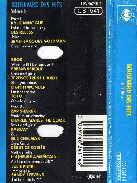 Kompaktkassetten: CASSETTE COMPILATION - POP-ROCK – Gebraucht aus PORRENTRTUY von RABAIS_SPORT 1