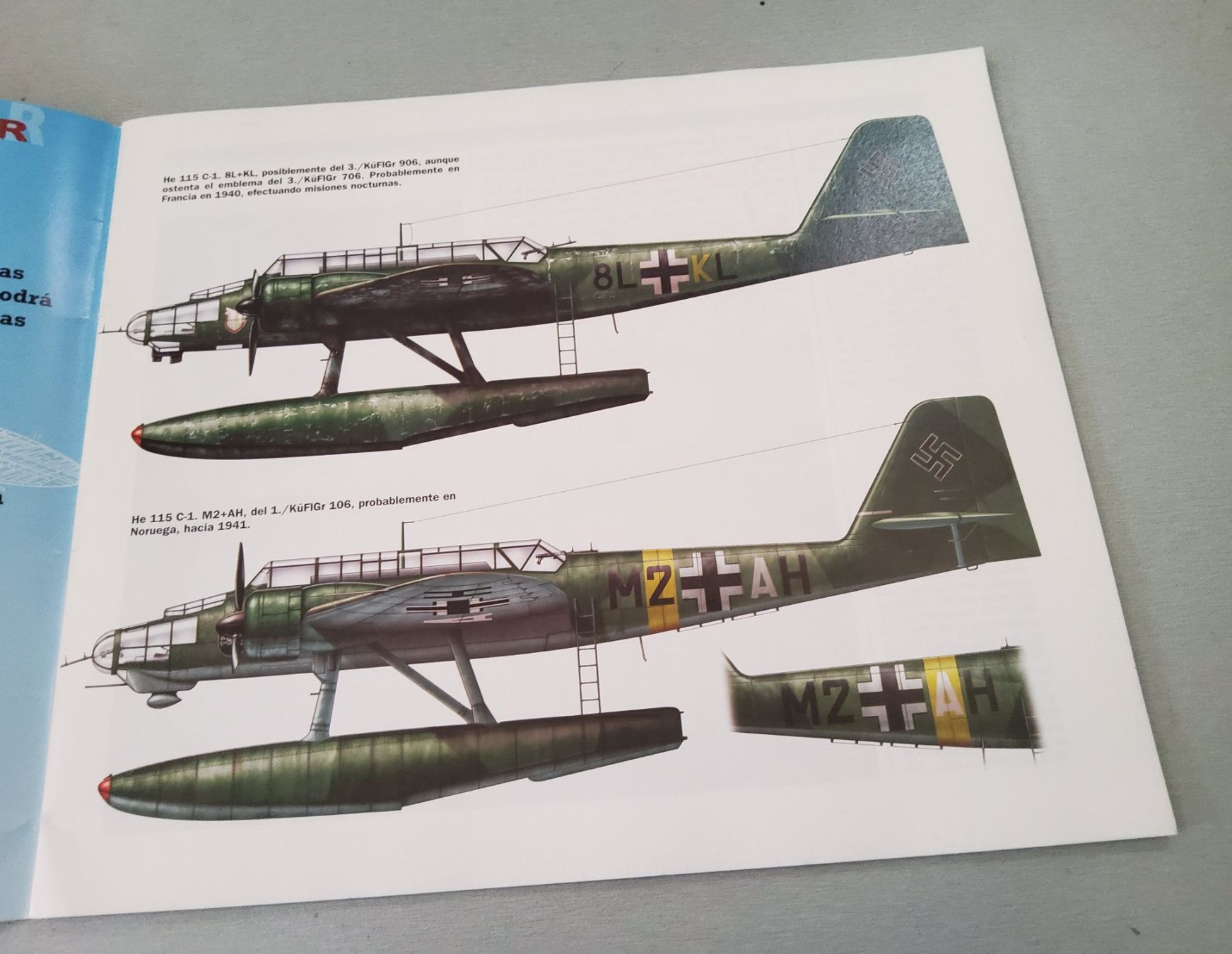 Riviste & Magazine: Magazin HEINKEL He 115 2002 spanisch – Usato da Grüningen venduto da VENOM59 7