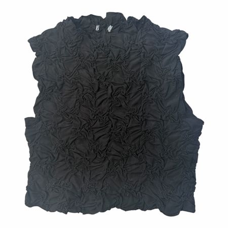 Black Top Textured Size S
