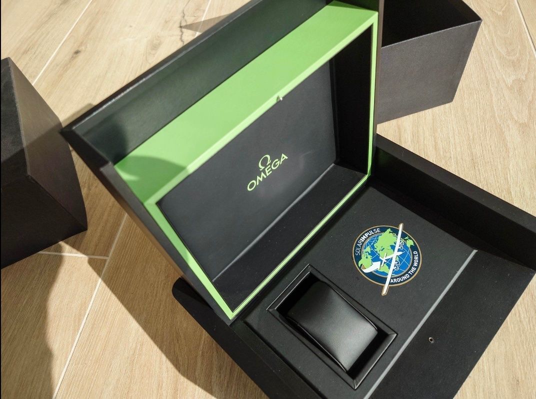Omega Scatole porta orologi: Omega Speedmaster Skywalker X-33 Skywalker Solar Impulse BOX – Usato da Niederurnen venduto da bueKingvest