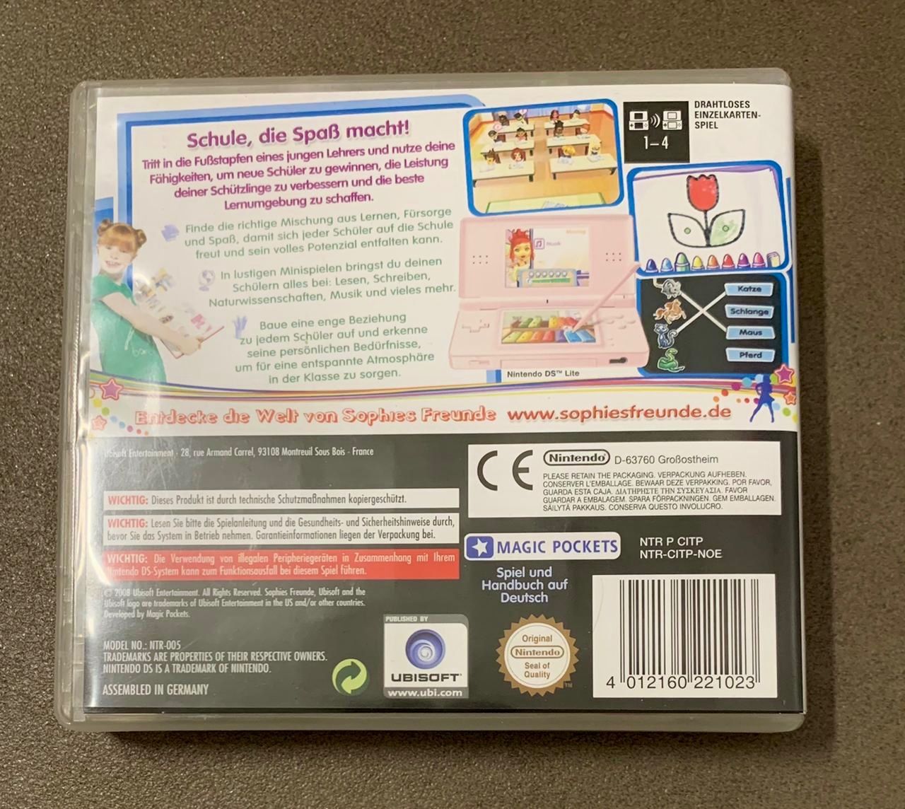 Nintendo Giochi: Nintendo DS Sophies Frunde: Einmal Lehrer sein – Usato da Birsfelden venduto da Dealgoenner24 3