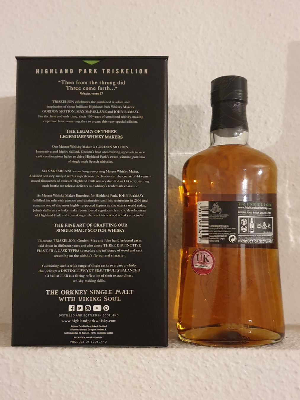 Highland Park Spiritueux: Highland Park Triskelion – Neuf avec emballage d'origine à Langnau am Albis par jer_pm72 3