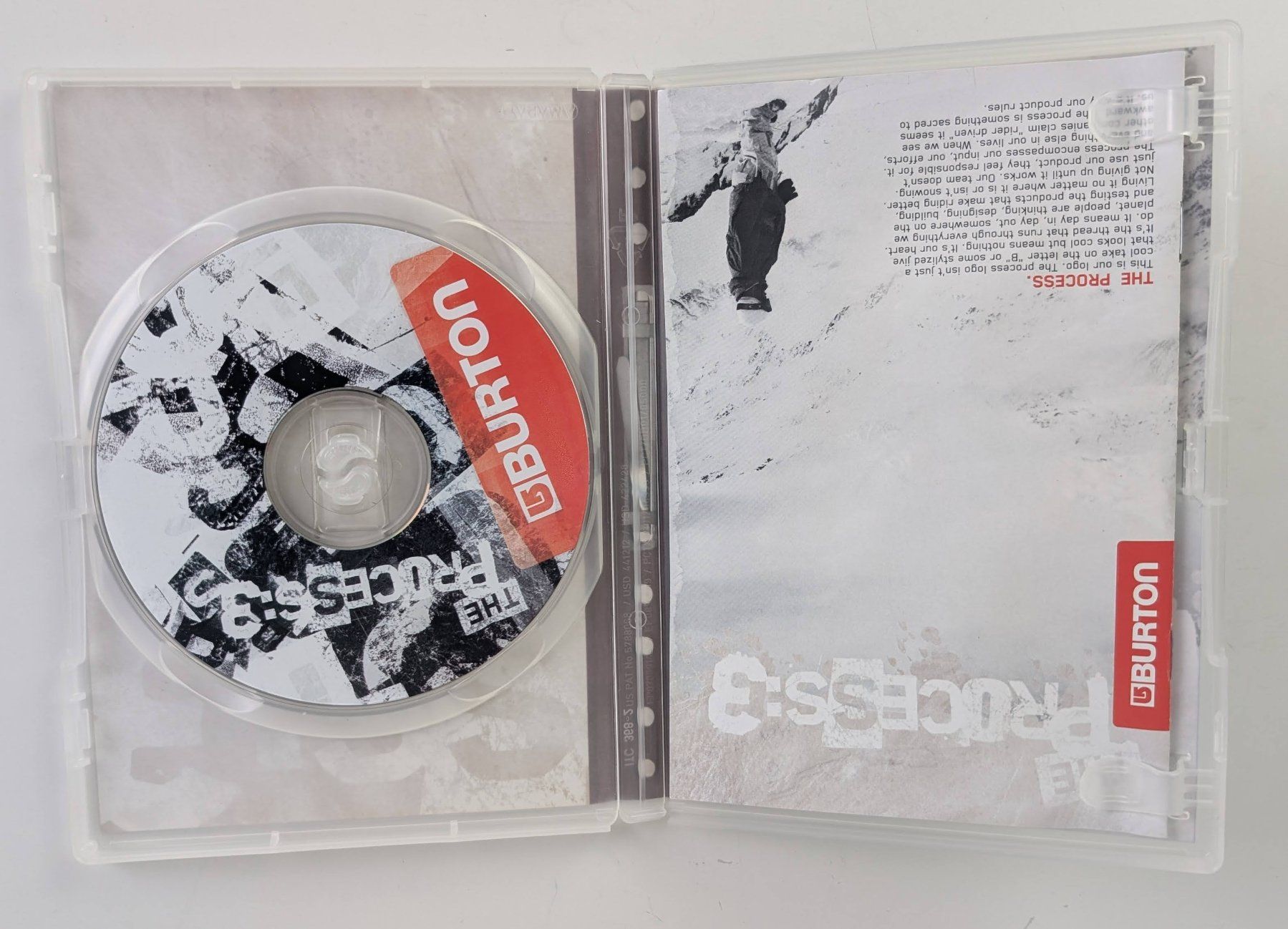 Alle DVDs: Burton "The Process 3" DVD, Snowboard-Action aus 2005! – Gebraucht aus Zürich von axolottchen 2