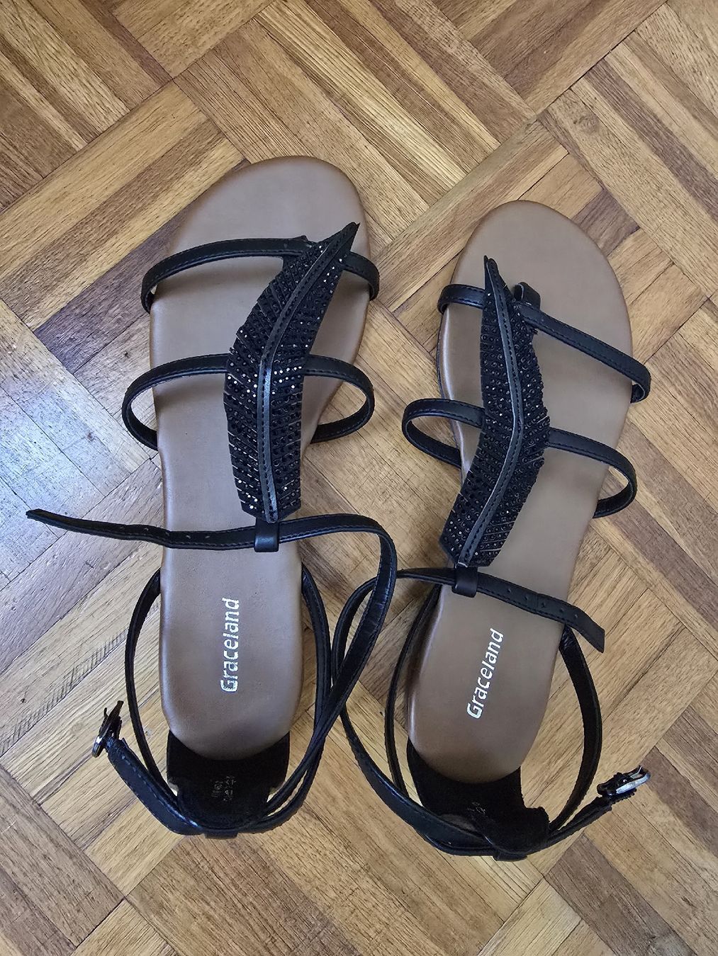 Graceland Scarpe da donna: Sandales – Nuovo e nell'imballaggio originale da Courtelary venduto da syllou1978
