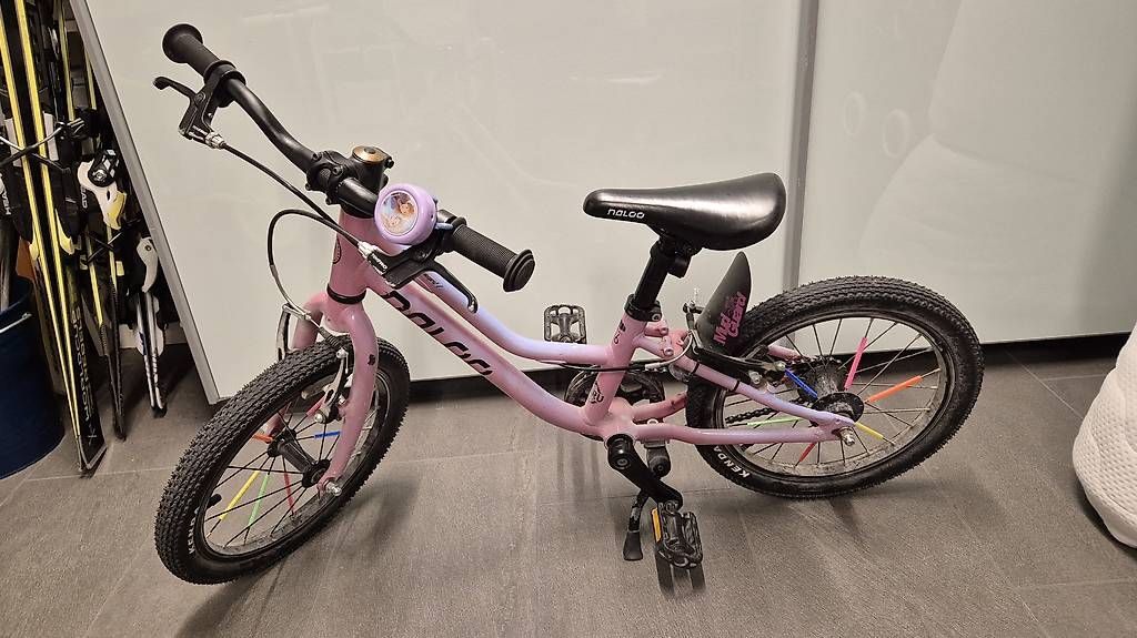 Naloo Biciclette: Naloo Chamäleon 16 Zoll Pink – Usato da Jona venduto da kauftgern