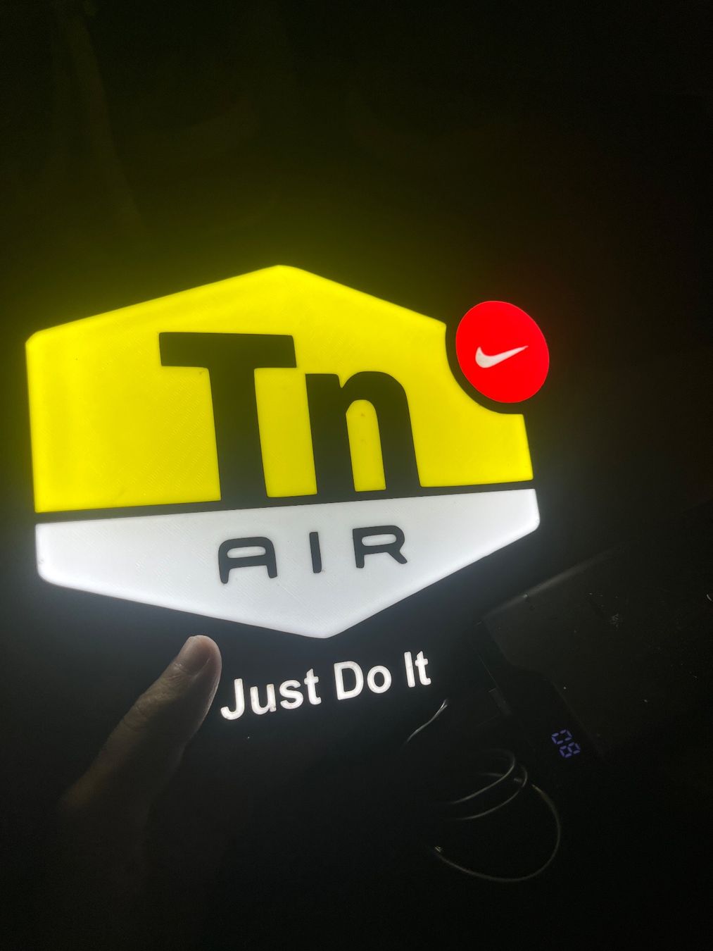 Lampade: Lampe LightBox LED Nike Just Do It Tn Air – Nuovo (secondo la descrizione) da Noville venduto da Berlusconi55 1