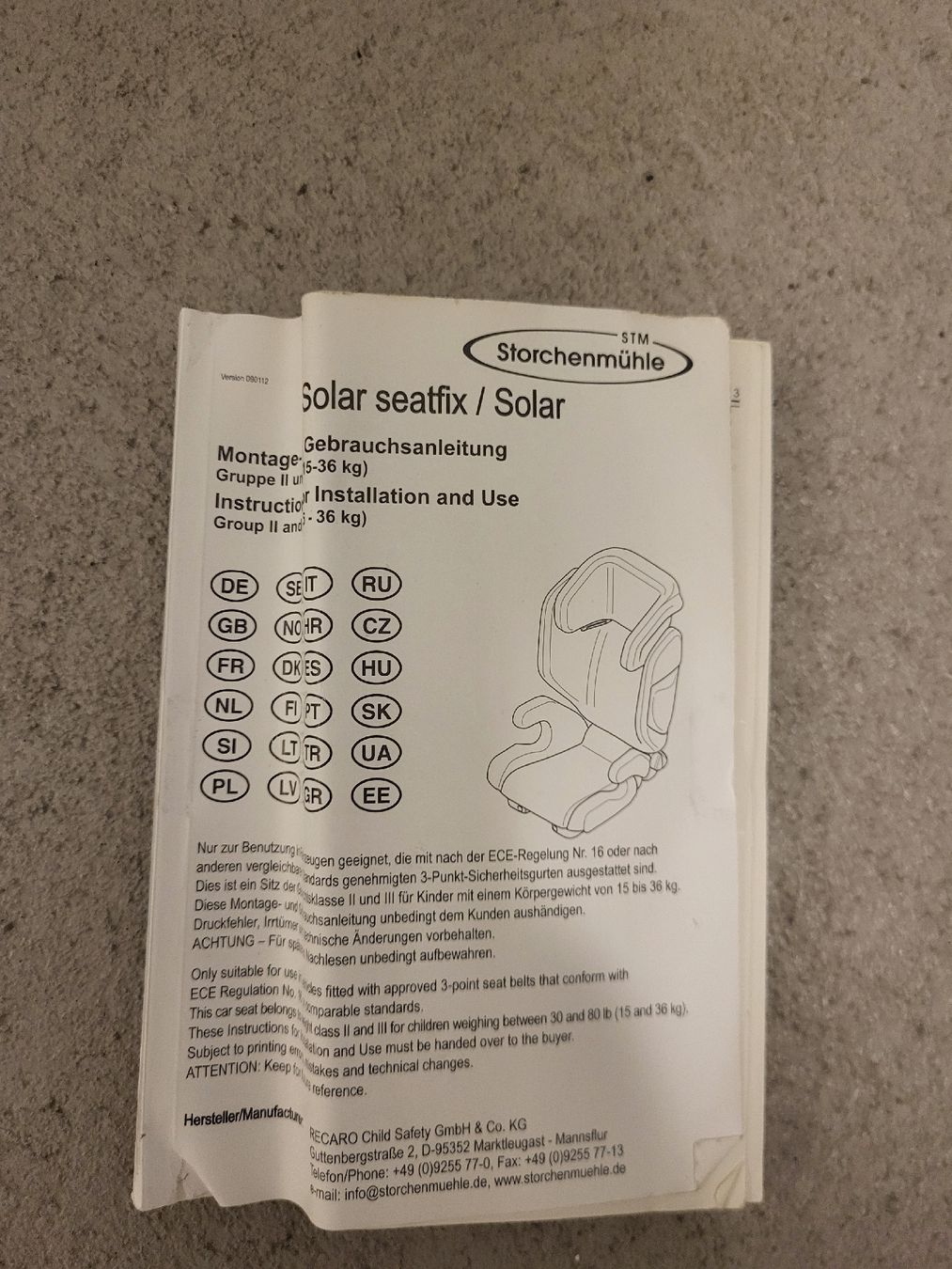 Seggiolini per auto: Kindersitz fürs Auto – Usato da Affoltern am Albis venduto da Avogadra 3