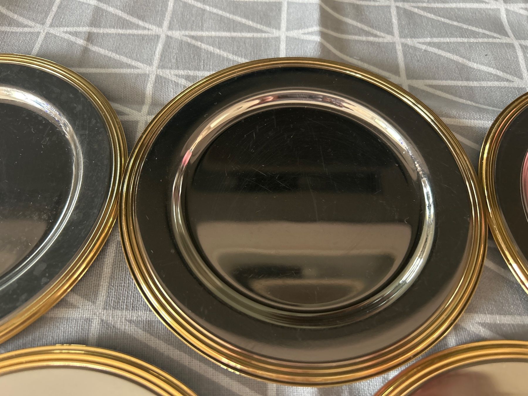 Sottobicchieri: Hogri Design 6 x Unterteller / Untersetzer / Brottteller – Usato da Regensdorf venduto da Spyke55 2