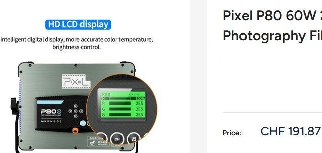 Lampade: Lampe Pixel P80 RGB 60W – Usato da Collonges venduto da arashee 7