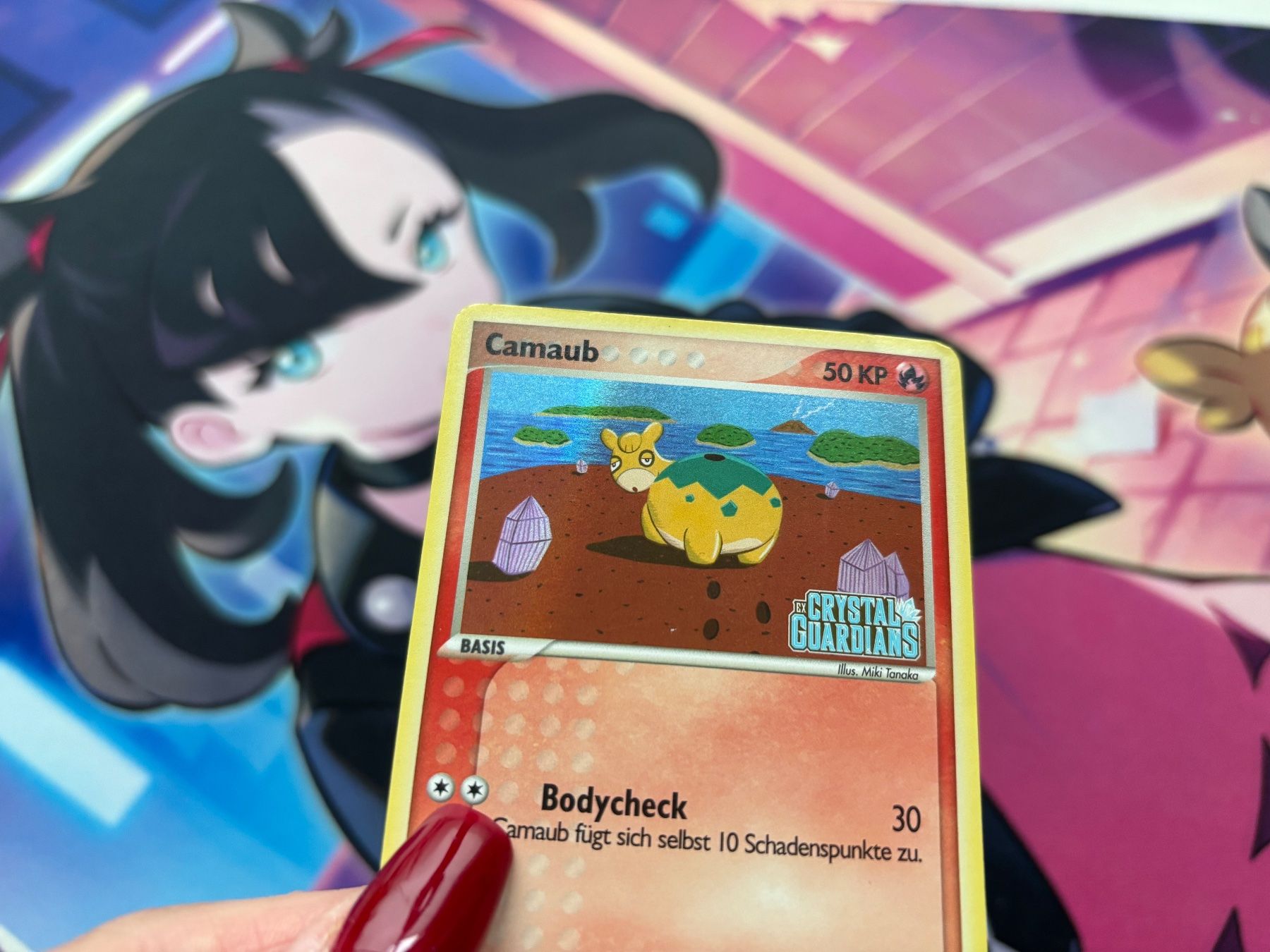 Pokémon Carte collezionabili: 2006 POKEMON Camaub Holo EX Crystal Guardians Stamp 059 – Usato da Wilen (Sarnen) venduto da Seeungeheuer 1