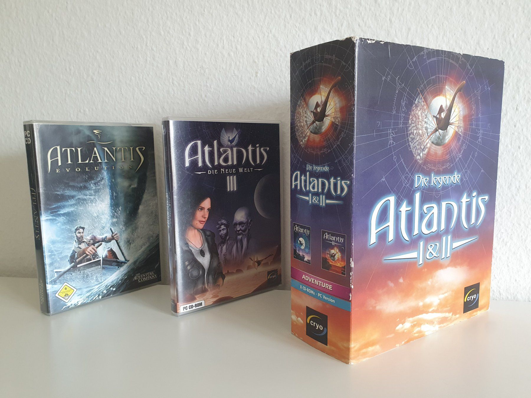 Giochi: PC Games Atlantis 1-4 (1997-2004) Big Box Bundle – Usato da Greifensee venduto da perfectioN88