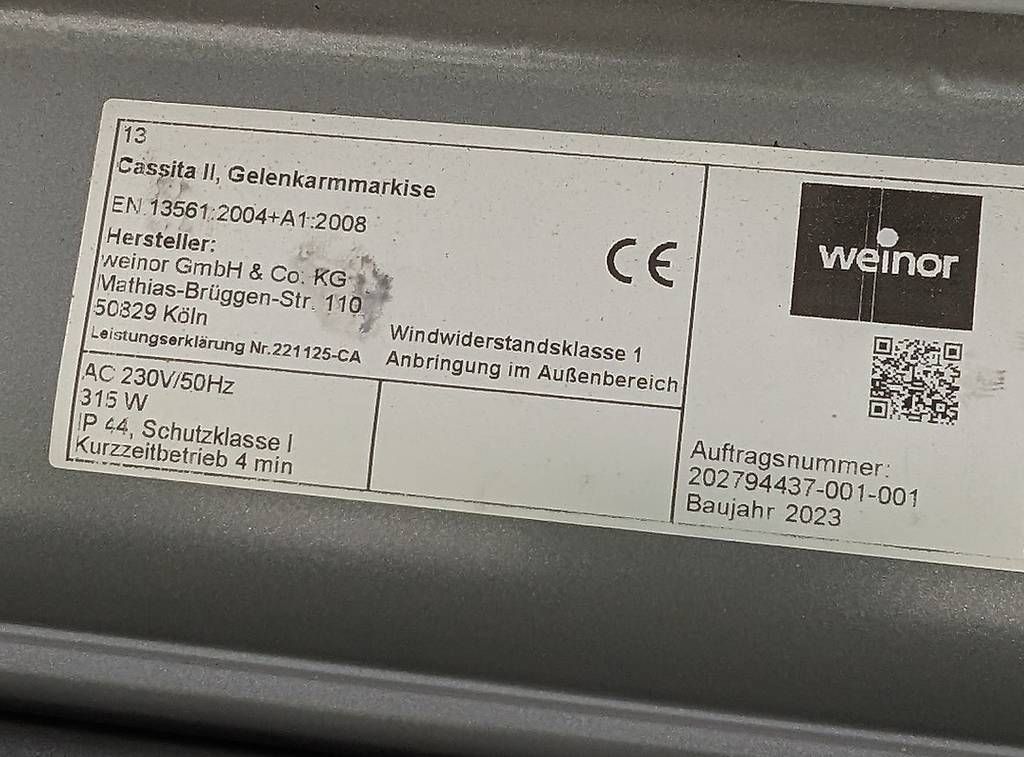 Markisen: Weinor Sonnenmarkise – Gebraucht aus Roggwil TG von Smae91 3