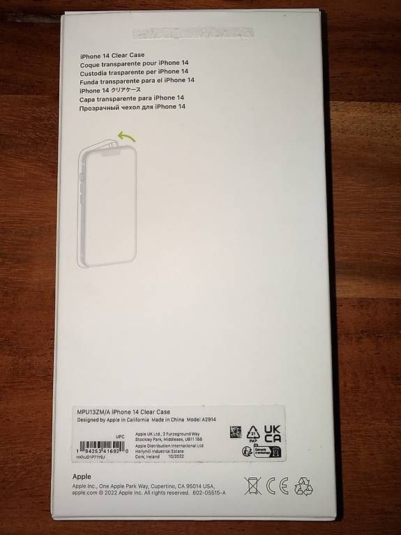 Coques & Protection écran: Apple Clear case Iphone 14 Hülle  – Neuf avec emballage d'origine à Egg b. Zürich par cm08sell 3
