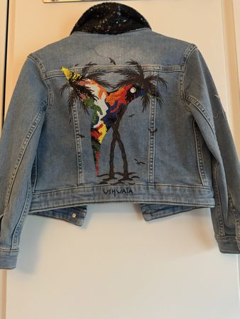 Coole Jeansjacke Ushuaia Ibiza, Gr. S, Top Zustand!